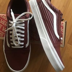 Vans classic leather